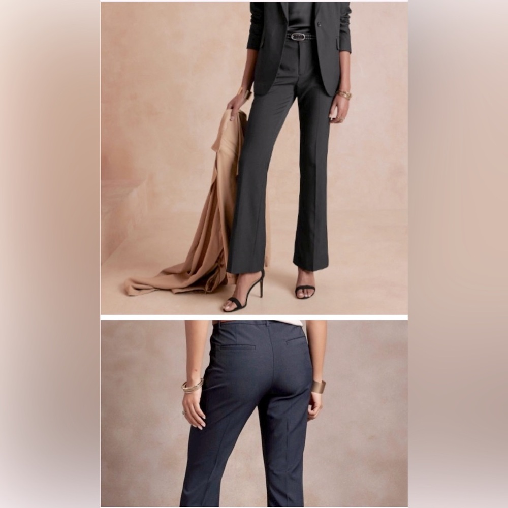 Banana Republic Sculpted Bootcut Pants 2 Petite
